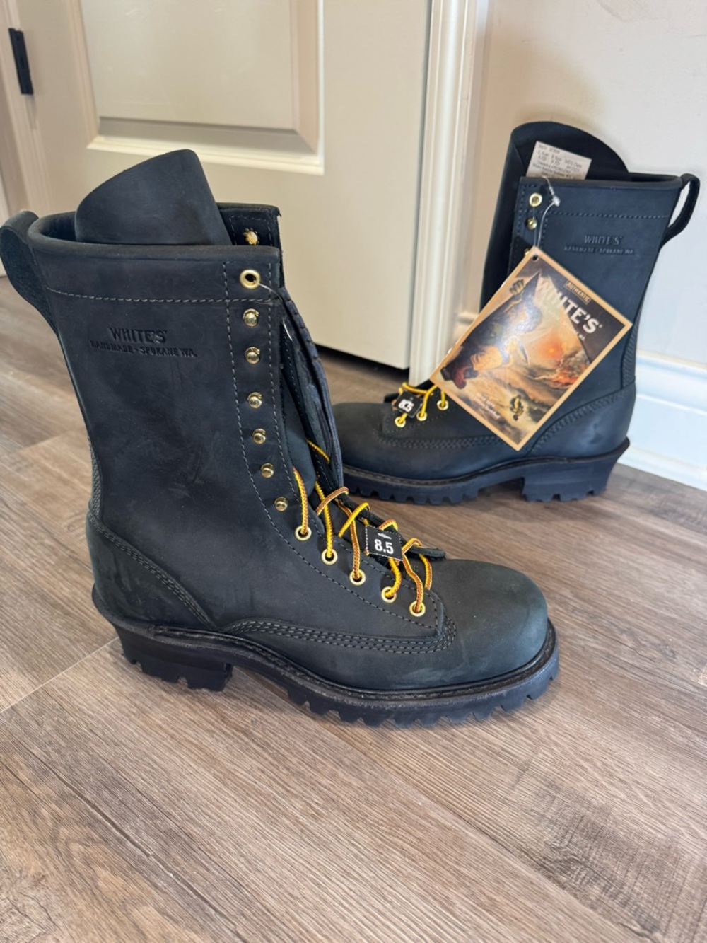 White’s Explorer Line Scout Lace To Toe Boots 10’ - Picture 2 of 12